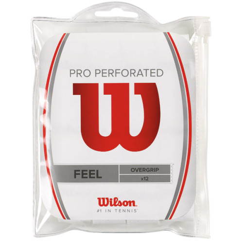 12 surgrips WILSON pro overgrip perforated 12 surgrips WILSON pro overgrip perforated