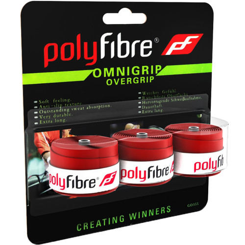 3 POLYFIBRE omni overgrips