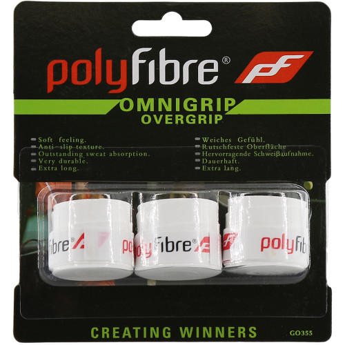3 omni POLYFIBRE overgrips