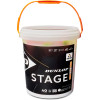 Barrel of 60 DUNLOP stage 2 orange balls