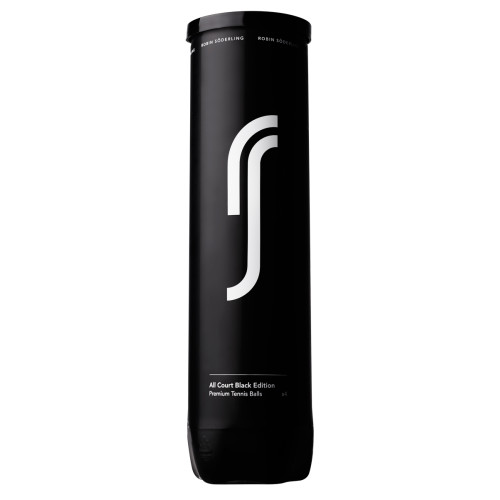 Tube 4 balls ROBIN SODERLING all court black edition