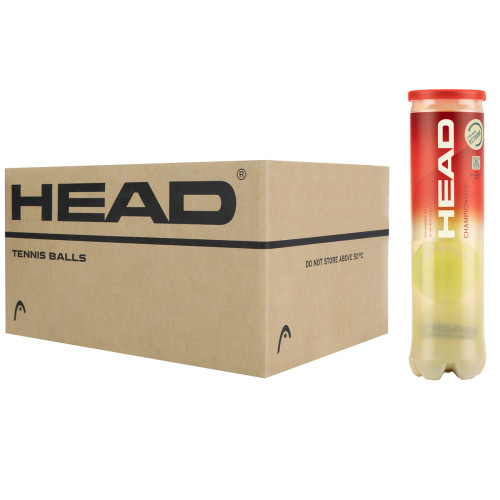 Box of 36 tubes of 4 HEAD championship balls Box of 36 tubes of 4 HEAD championship balls