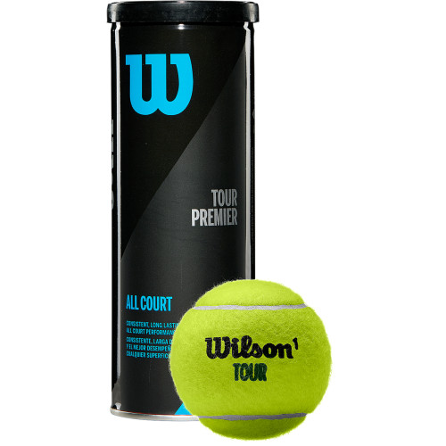 Tube of 3 WILSON tour premier balls