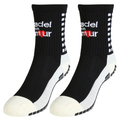 2 pairs of PADEL MON AMOUR anti-slip socks one size (mid) 2 pairs of PADEL MON AMOUR anti-slip socks one size (mid)