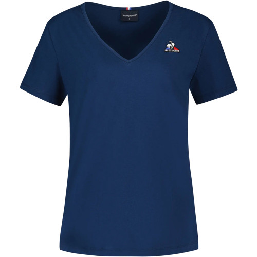 Women's LE COQ SPORTIF essentiels v neck spring/summer t-shirt Women's LE COQ SPORTIF essentiels v neck spring/summer t-shirt