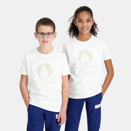 Junior LE COQ SPORTIF paris 2024 graphique t-shirt Junior LE COQ SPORTIF paris 2024 graphique t-shirt