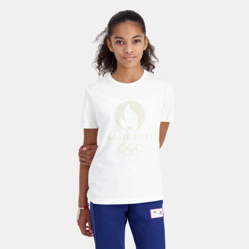 Junior LE COQ SPORTIF paris 2024 graphique t-shirt Junior LE COQ SPORTIF paris 2024 graphique t-shirt
