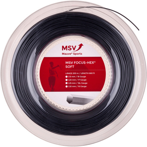MSV focus-hex soft reel (200 metres)